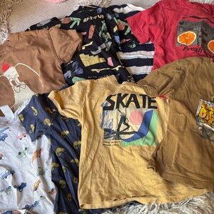 H&M Multicolor Kids Graphic Tees Set